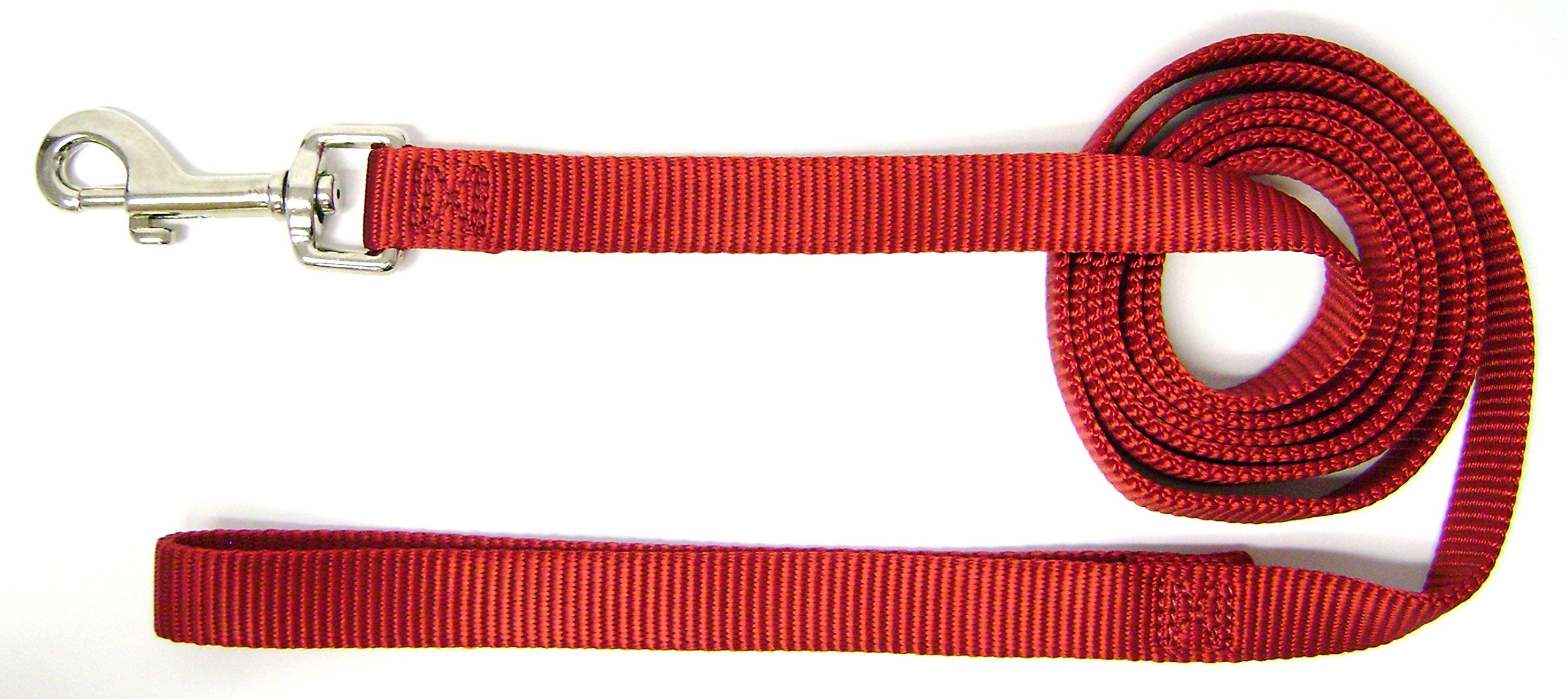 Correa Hamilton Pet & Equine De Nailon, 3/4 Pulgadas, Color Rojo, 1,2 M De Largo - Venta Internacional.