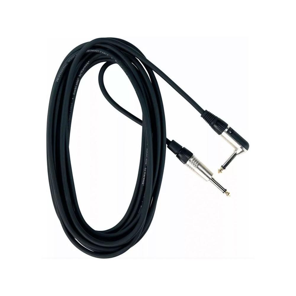 Foto 3 pulgar | Cable para Instrumento Rockcable Warwick Rcl 30256 D6 Negro de 6m