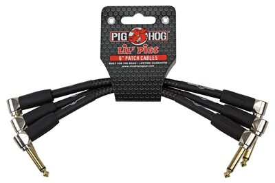 Foto 1 | Cables De Conexión Pig Hog Lil' Pigs De Ángulo Recto A Ángulo Recto - Venta Internacional.