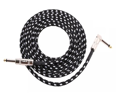 Foto 1 | Cable 6m Para Guitarra Eléctrica Bajo Lab.g Audio Instrumento Musicales Negro/plata