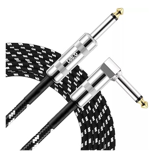 Foto 4 | Cable 6m Para Guitarra Eléctrica Bajo Lab.g Audio Instrumento Musicales Negro/plata