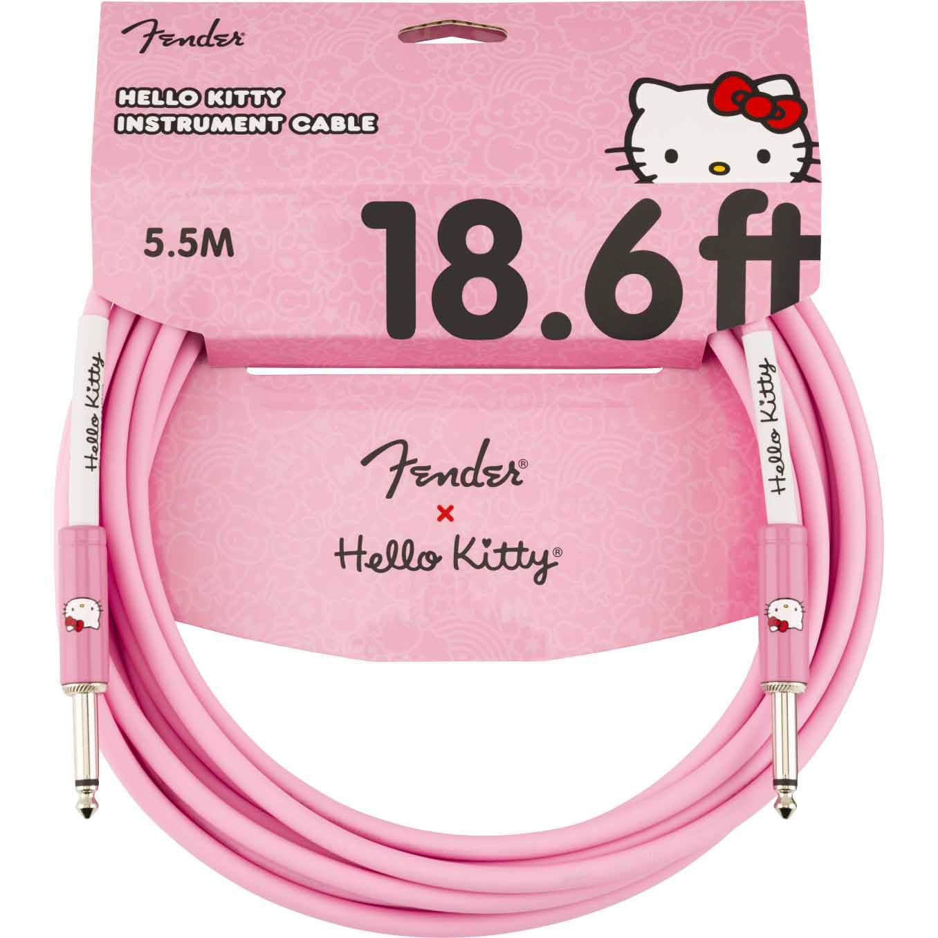Foto 2 pulgar | Cable Para Guitarra Fender Hello Kitty De 5,7 M, Color Rosa - Venta Internacional.