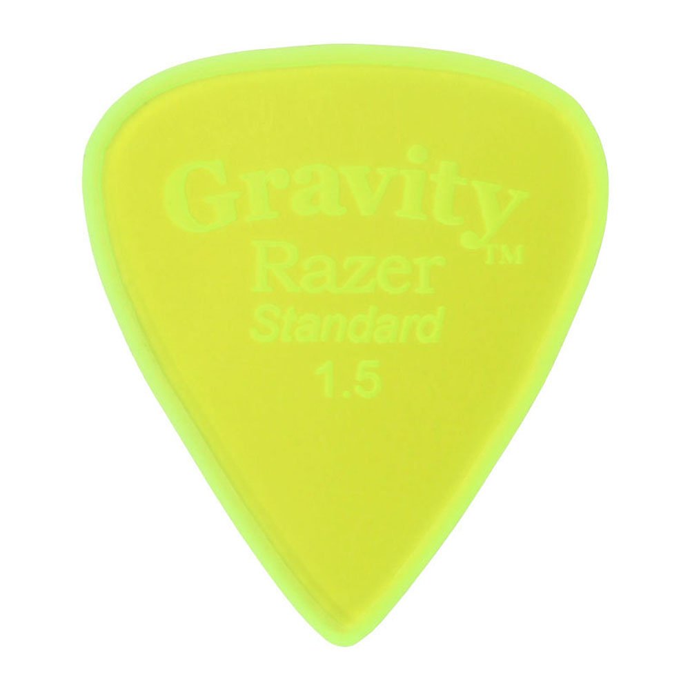 Foto 2 pulgar | Púa De Guitarra Gravity Gras15m 1.5mm Verde Fluorescente - Venta Internacional.