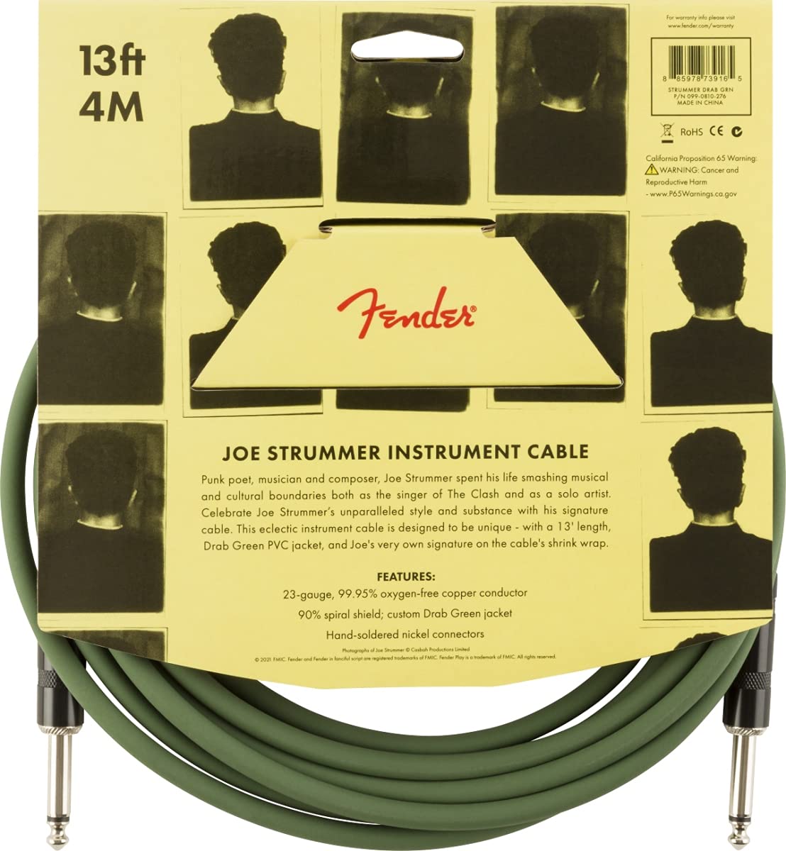Foto 5 | Cable De Instrumentos Fender Strummer Pro Recto A Recto - Venta Internacional.