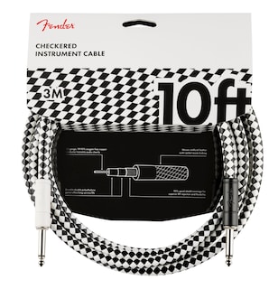 Foto 1 | Cable De Instrumentos Fender Professional Series 3m Checkerboard - Venta Internacional.