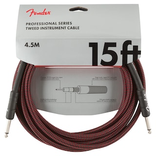 Foto 1 | Cable De Instrumentos Fender Professional Series, 15 Pies, Tweed Rojo - Venta Internacional.