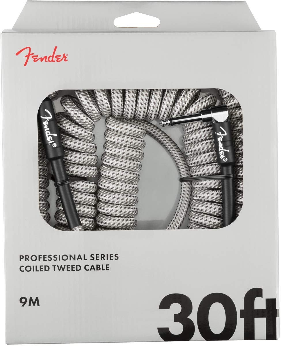 Cable Para Instrumentos Fender Professional Series Tweed Coiled 30f - Venta Internacional.