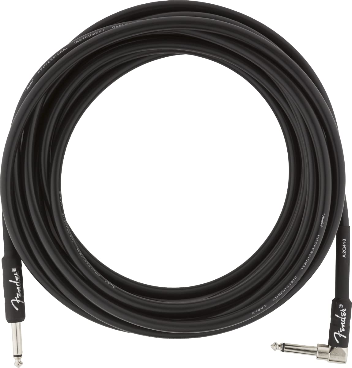 Foto 3 pulgar | Cable De Instrumento Fender Professional Series Para Guitarra De 5,6 M, Color Negro - Venta Internacional.