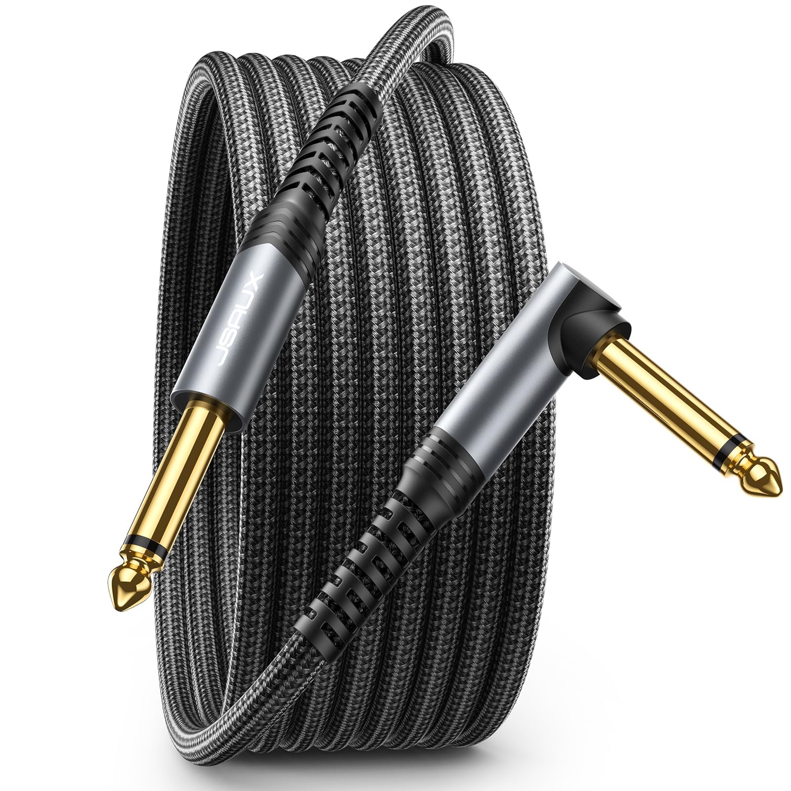 Cable De Instrumento Jsaux De 3 M Compatible Con Guitarra Eléctrica Y Bajo - Venta Internacional. $460