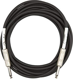 Foto 1 | Cable De Instrumentos Fender Original De 5,7 M, Recto Y Recto, Negro - Venta Internacional.