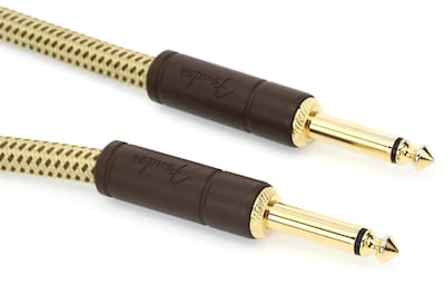 Foto 1 | Cable De Instrumento Fender Deluxe Series Para Guitarra, 25 Pies, Tweed - Venta Internacional.