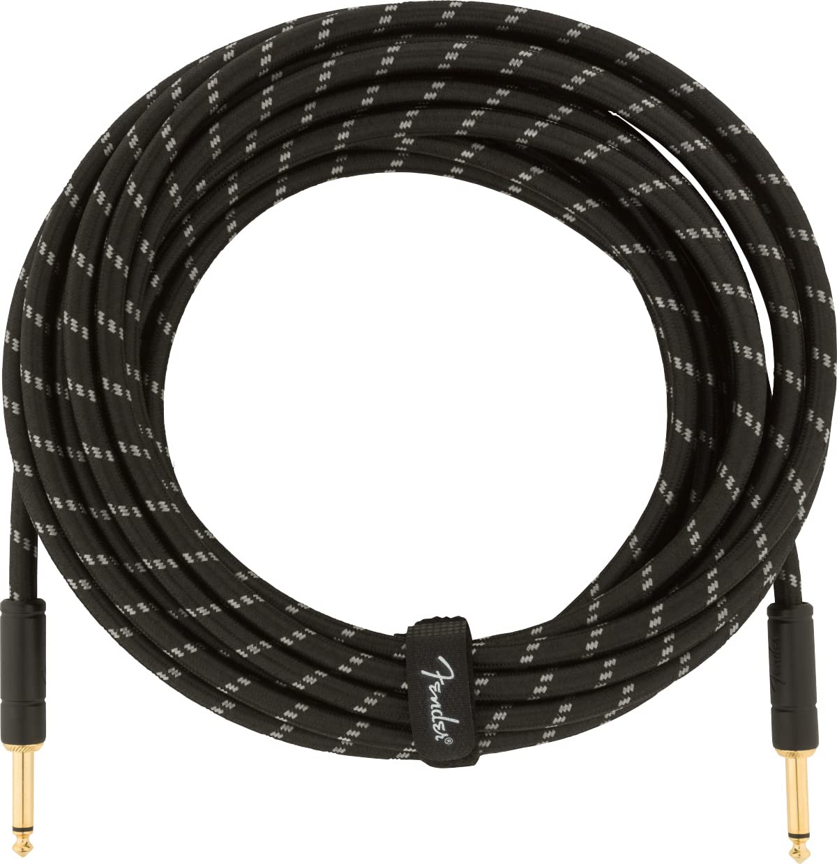 Foto 2 pulgar | Cable De Instrumentos Fender Deluxe De 25 Pies En Línea Recta, Negro - Venta Internacional.