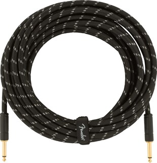 Foto 1 | Cable De Instrumentos Fender Deluxe De 25 Pies En Línea Recta, Negro - Venta Internacional.