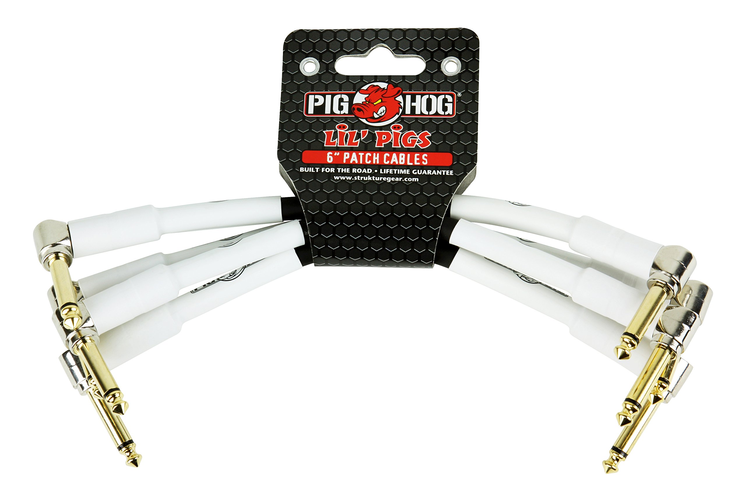 Cables De Conexión Para Instrumentos Pig Hog Phlil6 Lil' Pigs 6, Paquete De 4 - Venta Internacional. $742
