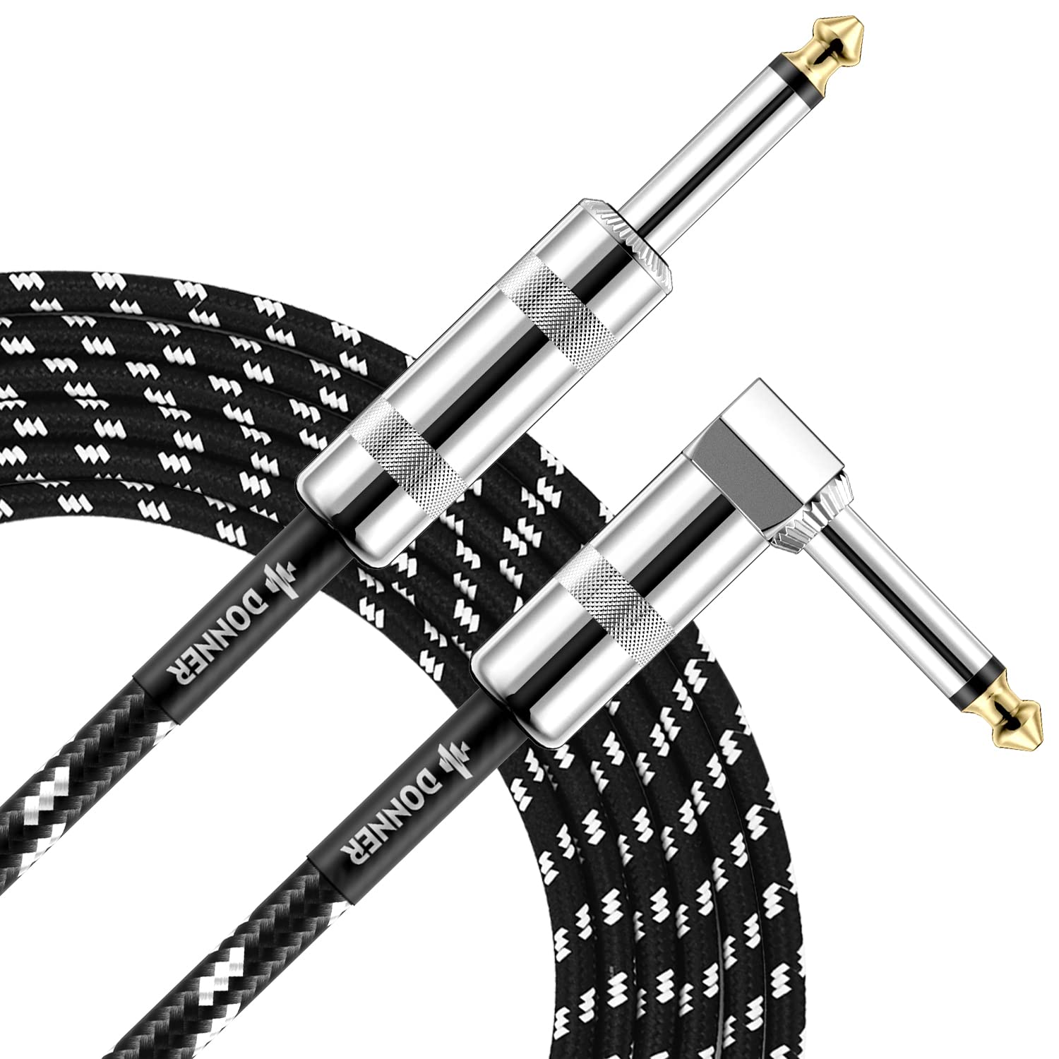 Cable De Instrumento Donner De 3 M Para Guitarra Eléctrica Y Bajo 1/4 - Venta Internacional. $462