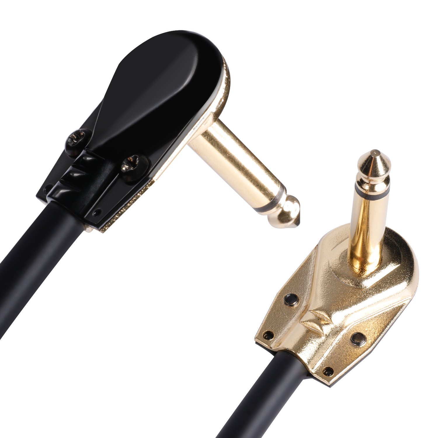 Foto 2 | Cables De Conexión Para Guitarra Donner, 15 Cm, Ángulo Recto, 1/4, Paquete De 6 - Venta Internacional.
