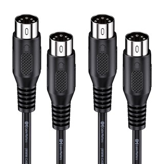 Foto 1 | Cable Matters, Paquete De 2 Cables Midi Din De 5 Pines, Cable Midi De 5 Pines, 10 Pies - Venta Internacional.