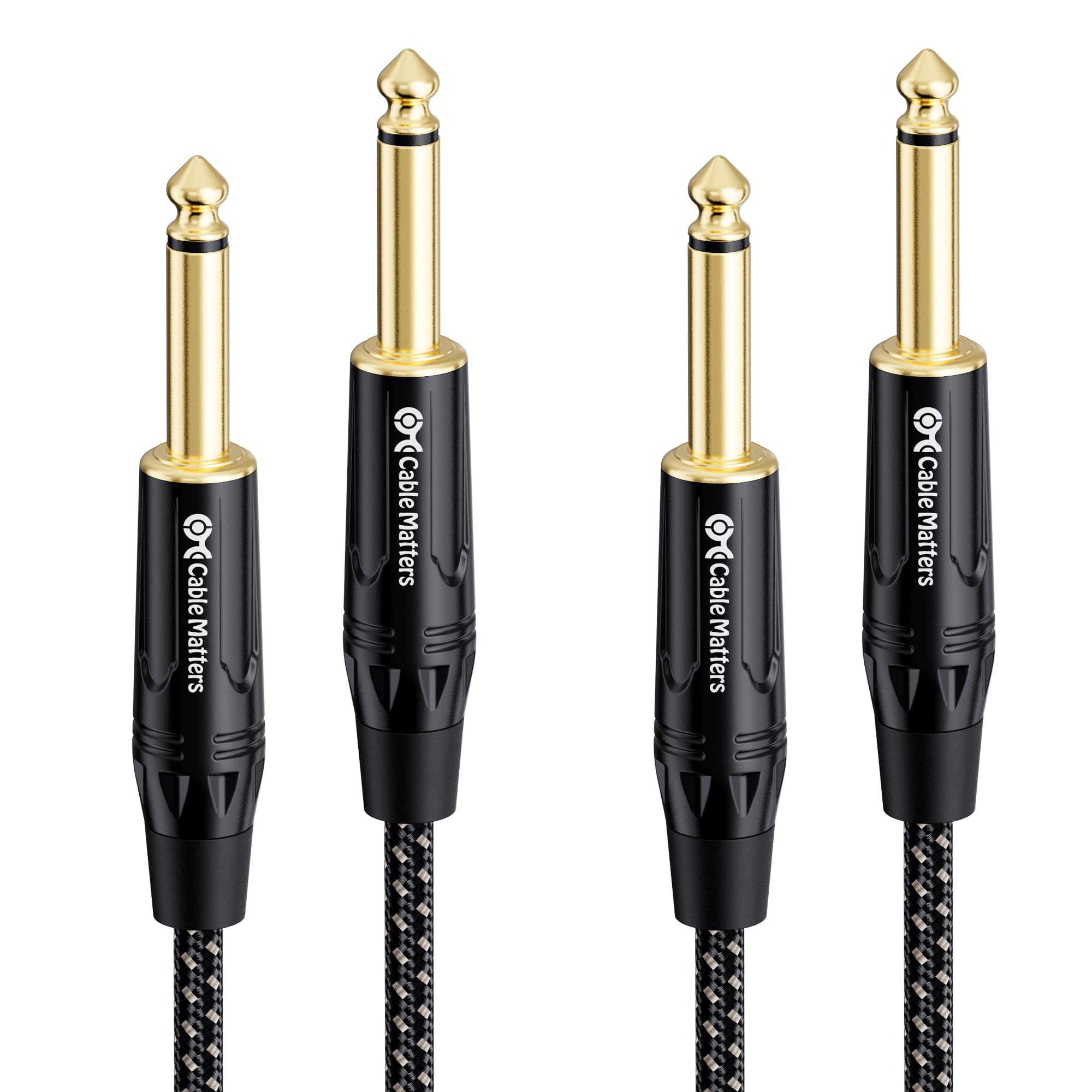 Foto 2 pulgar | Cable Para Guitarra Matters, Trenzado, 6 Pies, 1/4 Ts A Ts, Paquete De 2 - Venta Internacional.