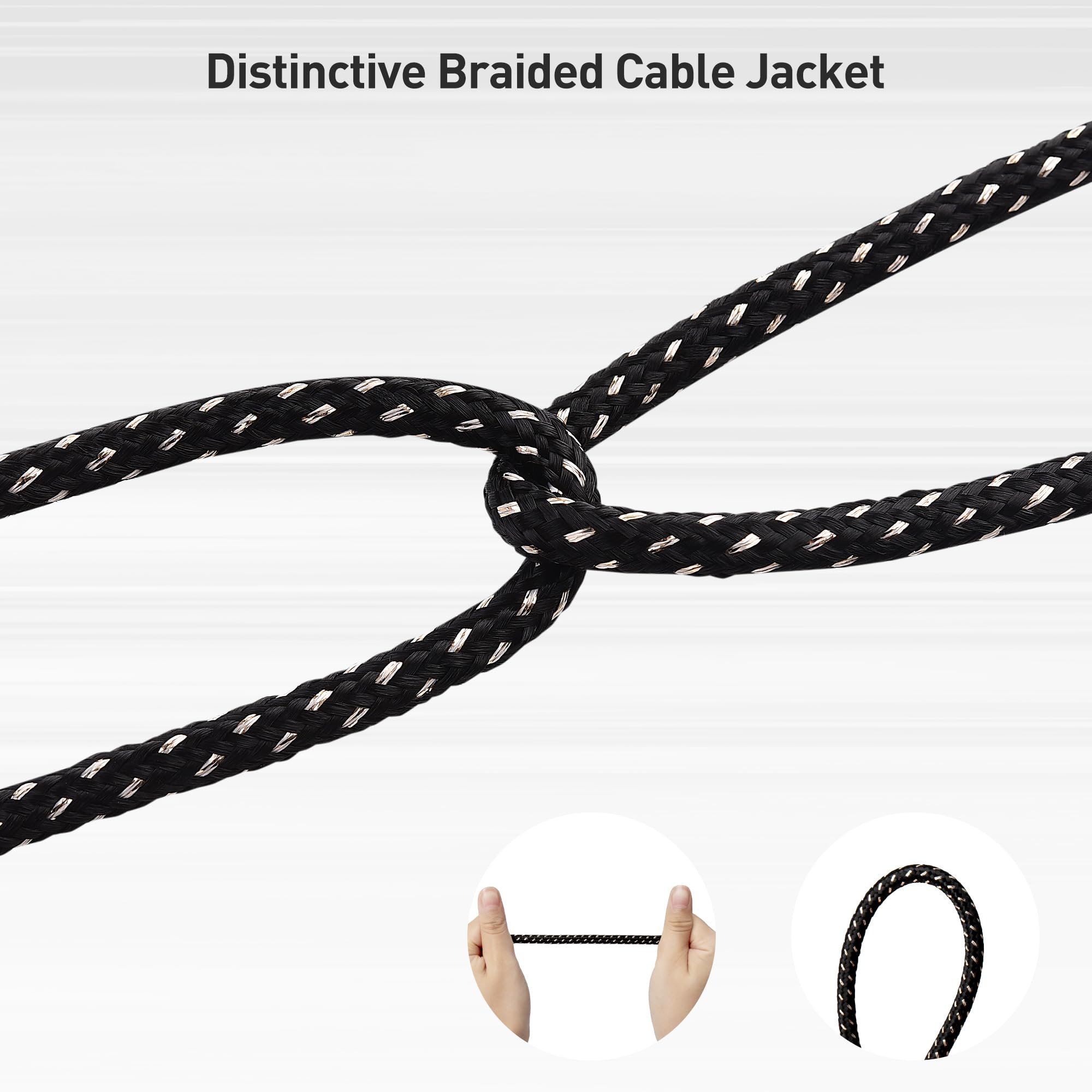 Foto 5 | Cable Para Guitarra Matters, Trenzado, 6 Pies, 1/4 Ts A Ts, Paquete De 2 - Venta Internacional.