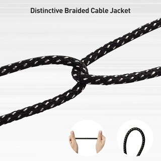Foto 5 | Cable Para Guitarra Matters, Trenzado, 6 Pies, 1/4 Ts A Ts, Paquete De 2 - Venta Internacional.