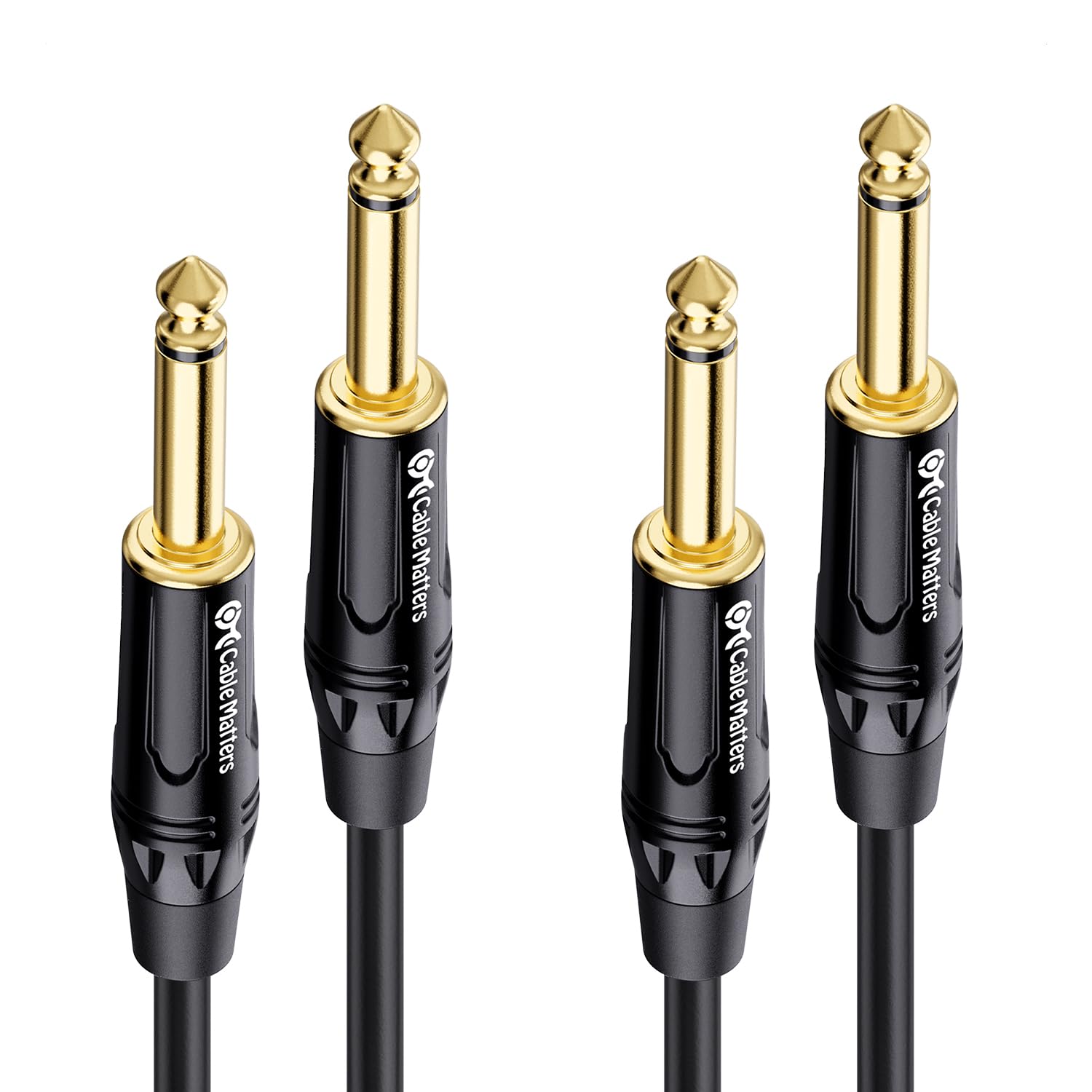 Foto 1 | Cable De Instrumentos Matters Ts A Ts De 1/4 De Pulgada, 7,6 M, Paquete De 2 - Venta Internacional.