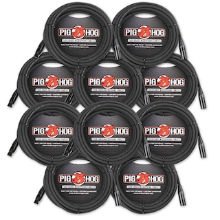 Foto 1 | Cable De Micrófono Pig Hog Phm25 De 25 Pies, Xlr, 8 Mm, Tour Grade (paquete De 10) - Venta Internacional.