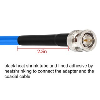 Foto 3 | Cable Sdi Xrds-rf Bnc Macho De 75 Ohmios Rg59 De 3 Pies Para Cámara Hd Sdi - Venta Internacional.