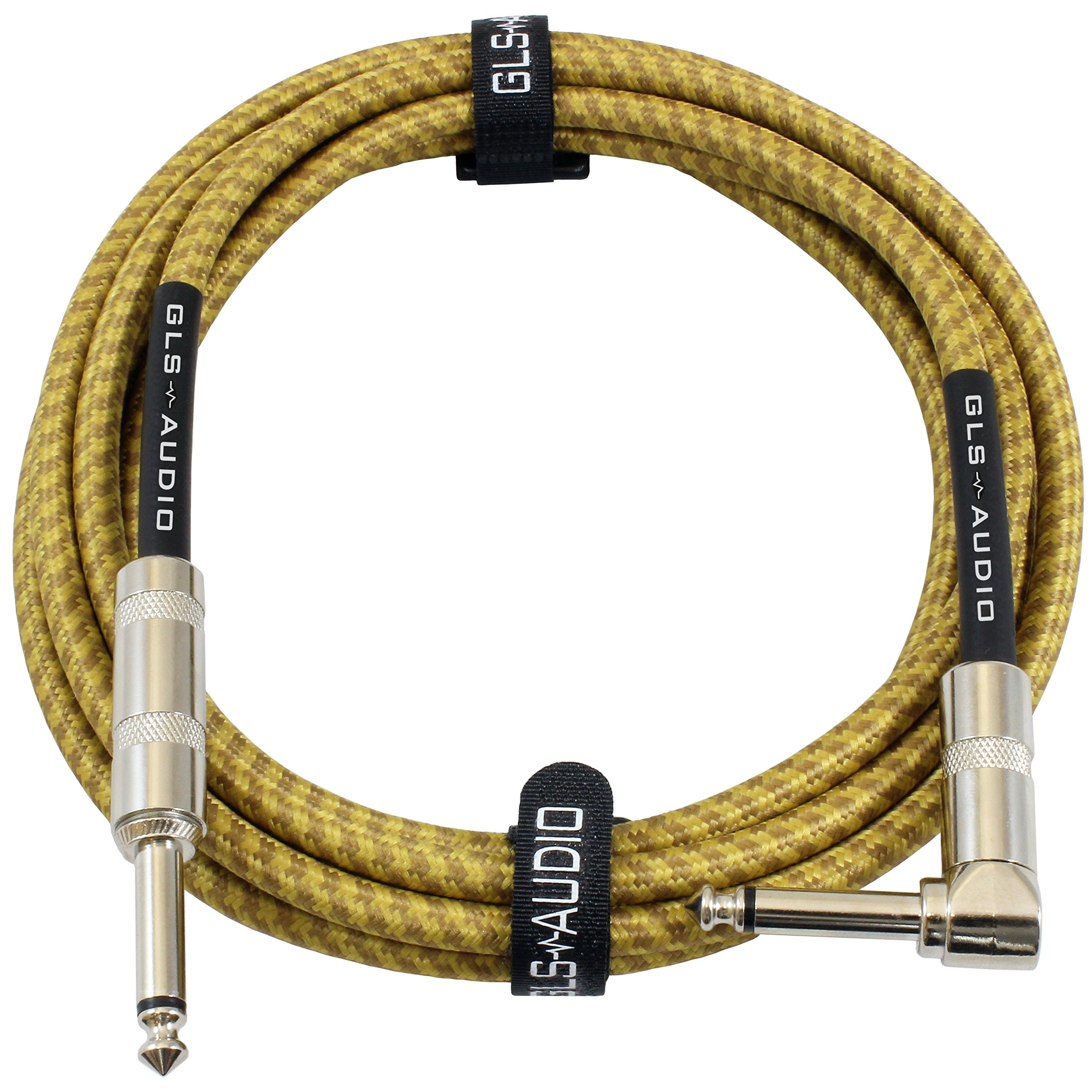 Cable De Instrumentos Gls Audio Para Bajo Y Guitarra Eléctrica De 3 M - Venta Internacional.
