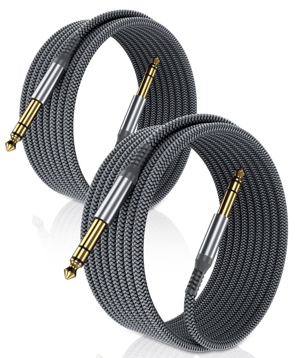 Foto 2 pulgar | Cable De Instrumento Elebase Trs 3 M De 1/4 Pulgadas  Paquete De 2 Unidades Para Guitarra - Venta Internacional.