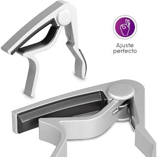 Foto 5 | Capotraste para Guitarra Arieta Capo Plata