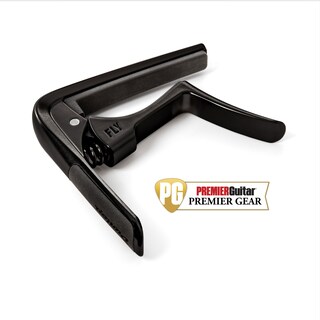 Foto 2 | Capo Jim Dunlop Trigger Fly Celtic Knot Curvo Negro - Venta Internacional.