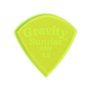Foto 1 | Pick Gravity Sunrise Mini 1,5 Mm Pulido Para Guitarra Jazz - Venta Internacional.