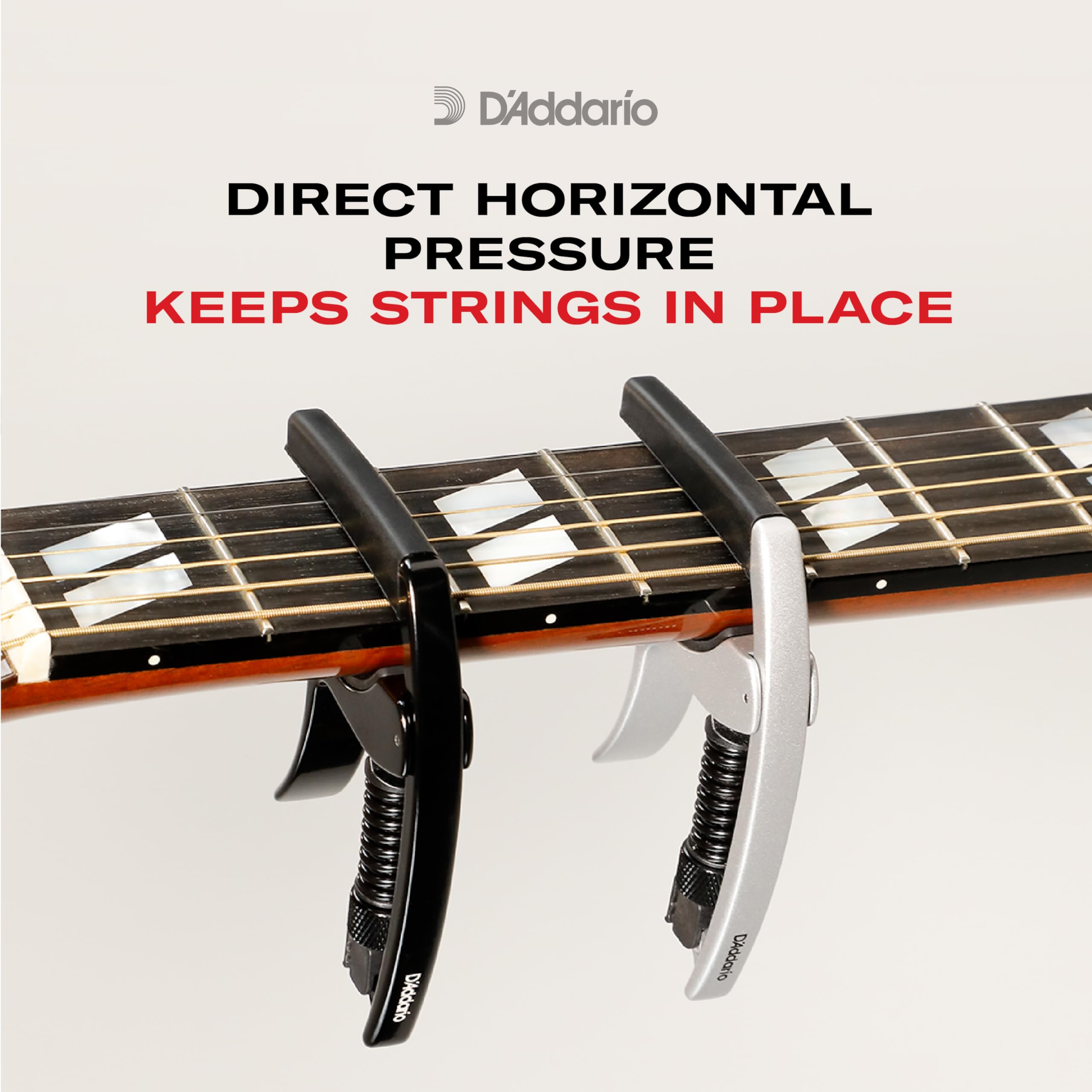 Foto 5 pulgar | Cejilla Para Guitarra D'addario Accessories Ns Tri Action Para 6 Cuerdas - Venta Internacional.