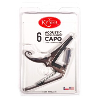 Foto 4 | Cejilla Kyser Quick-change Para Guitarra Acústica De 6 Cuerdas Negra - Venta Internacional.