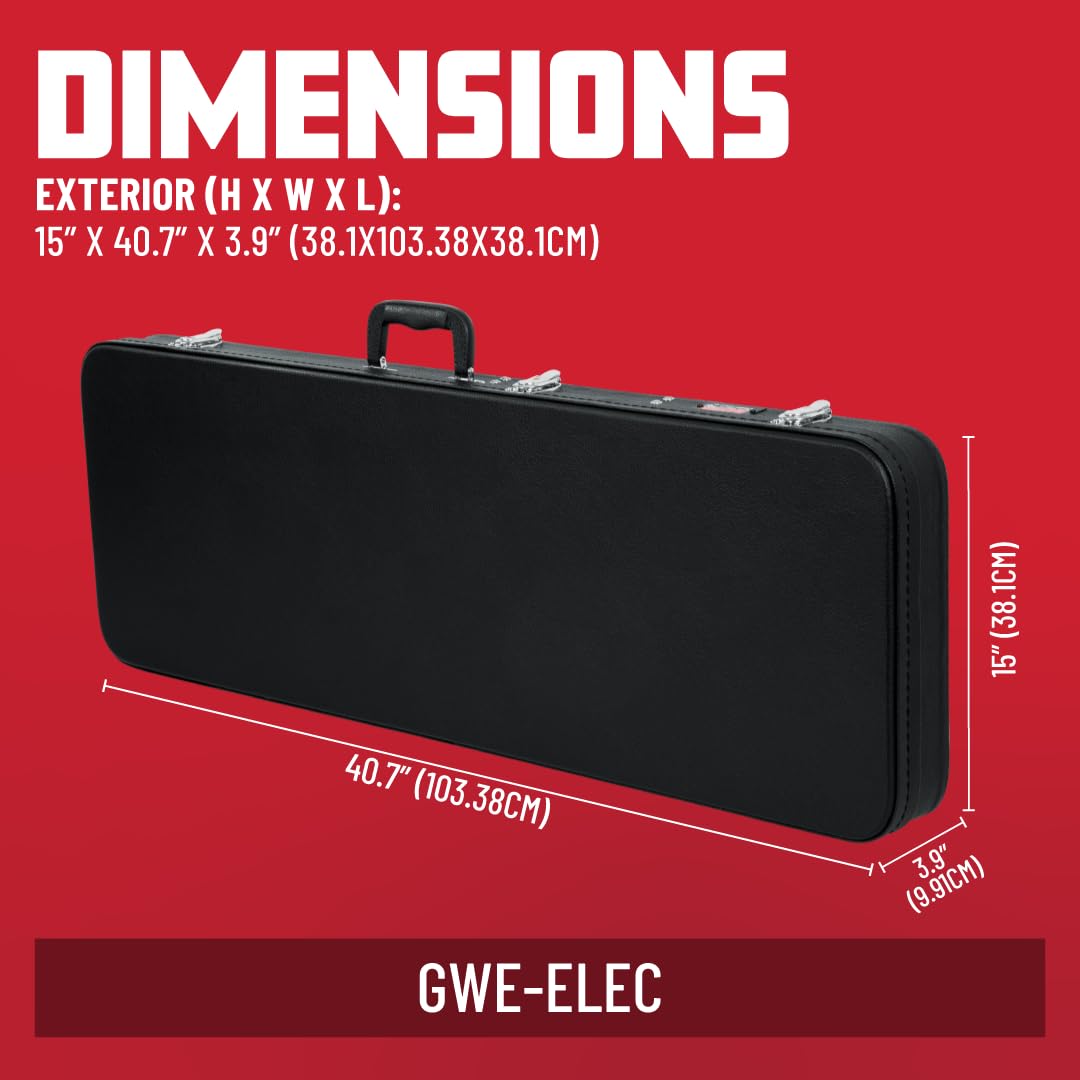 Foto 8 pulgar | Funda Rígida De Madera Para Guitarras Eléctricas Estándar Gator - Venta Internacional.