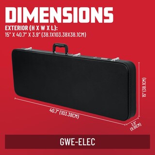Foto 7 | Funda Rígida De Madera Para Guitarras Eléctricas Estándar Gator - Venta Internacional.