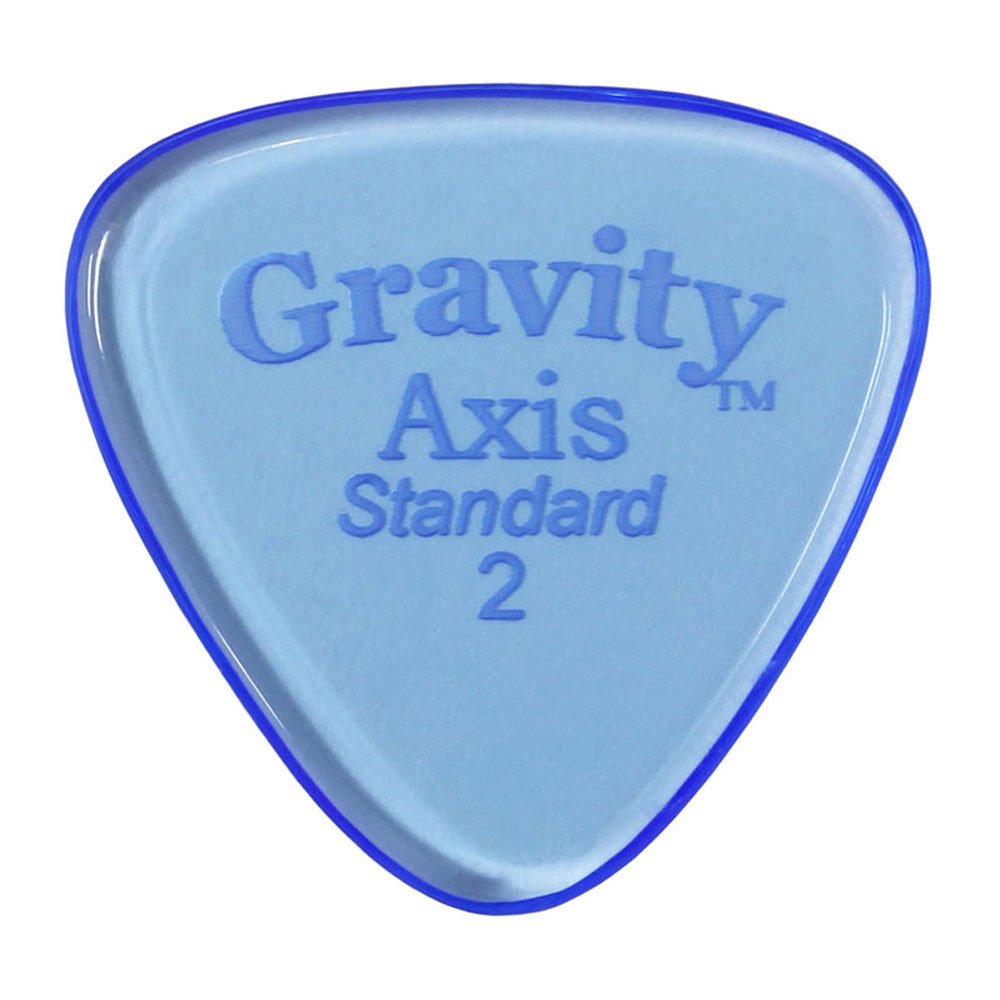 Foto 2 pulgar | Púa De Guitarra Gravity Axis Standard 2 Mm Azul - Venta Internacional.