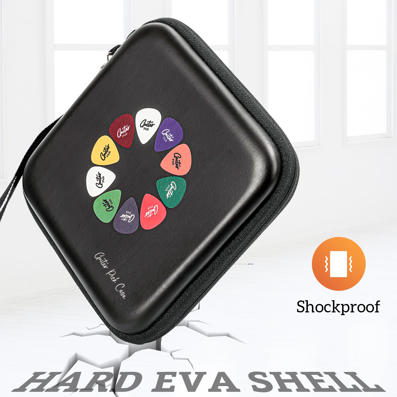 Foto 5 pulgar | Funda Para Púas Procase, 84 Unidades, Color Negro - Venta Internacional.