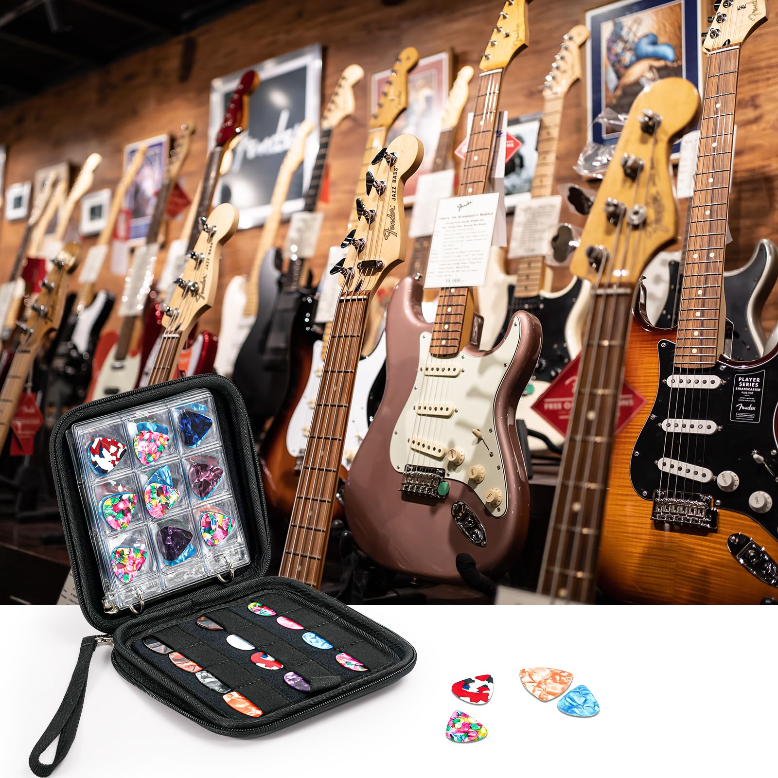 Foto 6 pulgar | Funda Para Púas Procase, 84 Unidades, Color Negro - Venta Internacional.