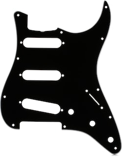 Foto 1 | Stratocaster Pickguard Fender Vintage Style 60 De 11 Hoyos, Color Negro - Venta Internacional.