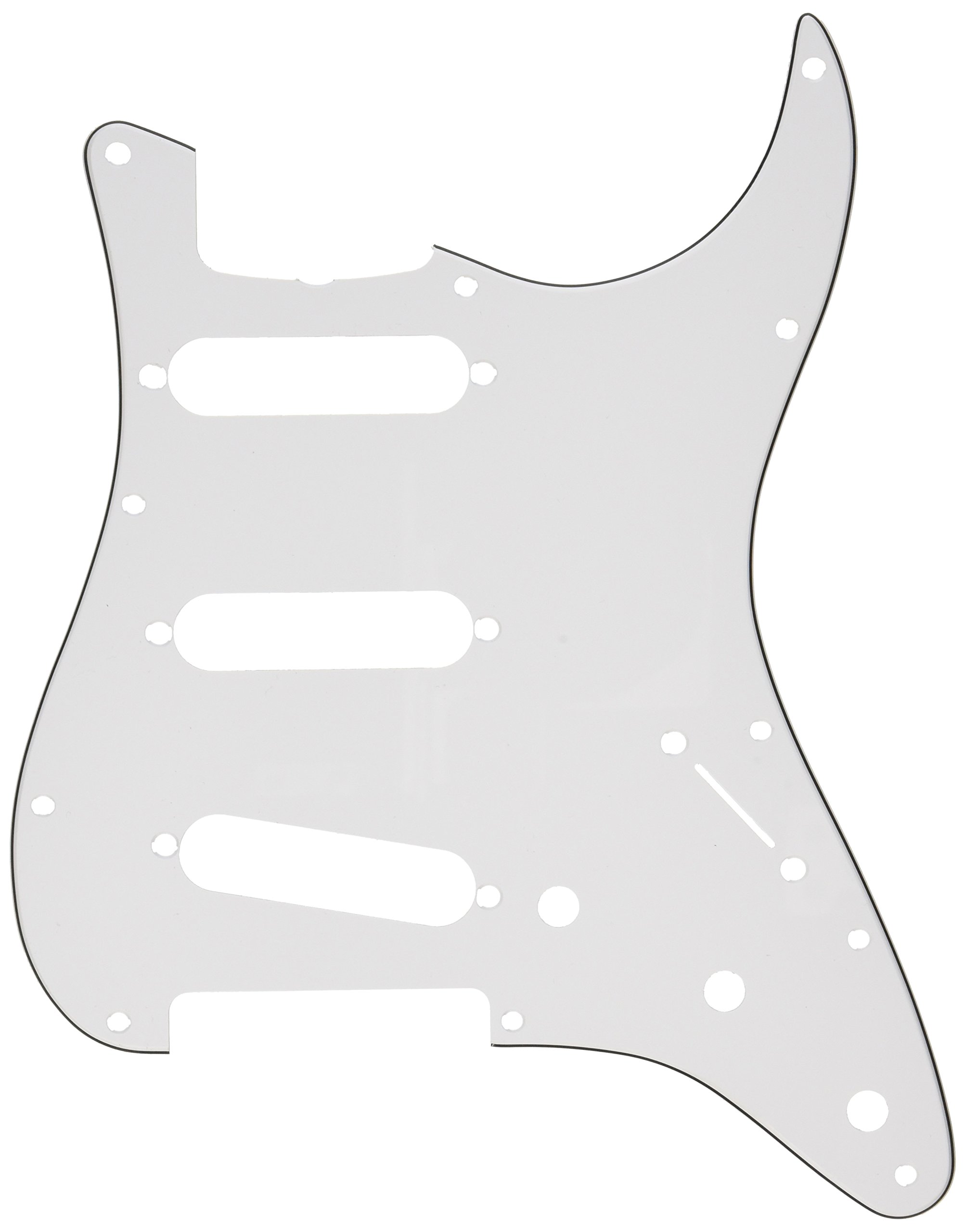 Foto 2 | Guitarra Fender 62 Stratocaster Pick Guard 3 De Bobina Única Blanca - Venta Internacional.