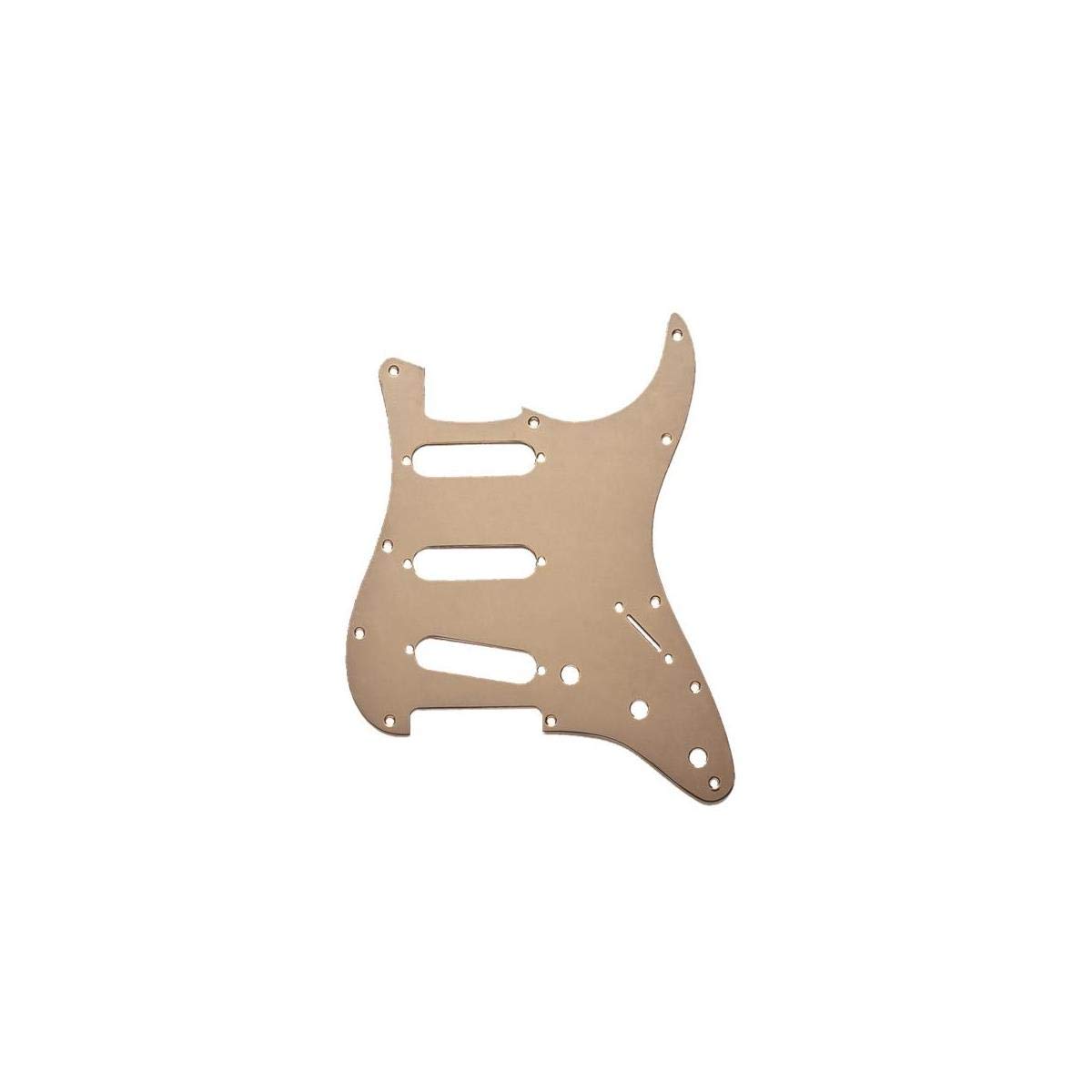 Foto 3 pulgar | Stratocaster Pickguard Fender Gold Anodizado De 11 Hoyos - Venta Internacional.