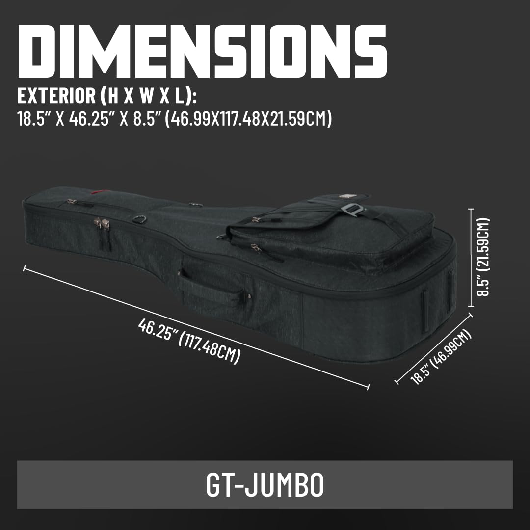 Foto 8 pulgar | Estuches Gig Bag Gator Series Transit, Ligeros, Jumbo Acoustic - Venta Internacional.