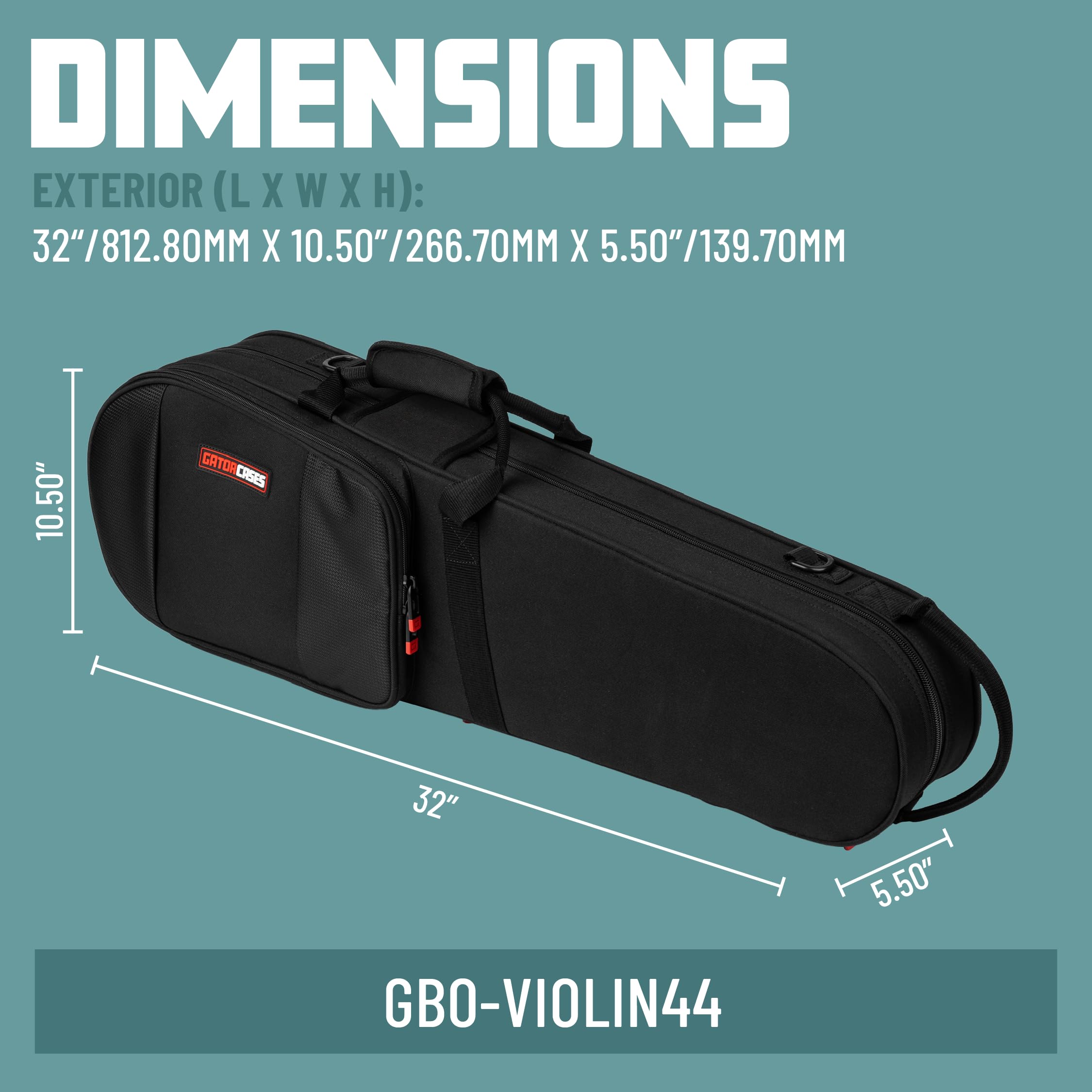 Foto 7 pulgar | Funda Para Violín Gator Cases Largo Series, Ligera, Tamaño 4/4 - Venta Internacional.