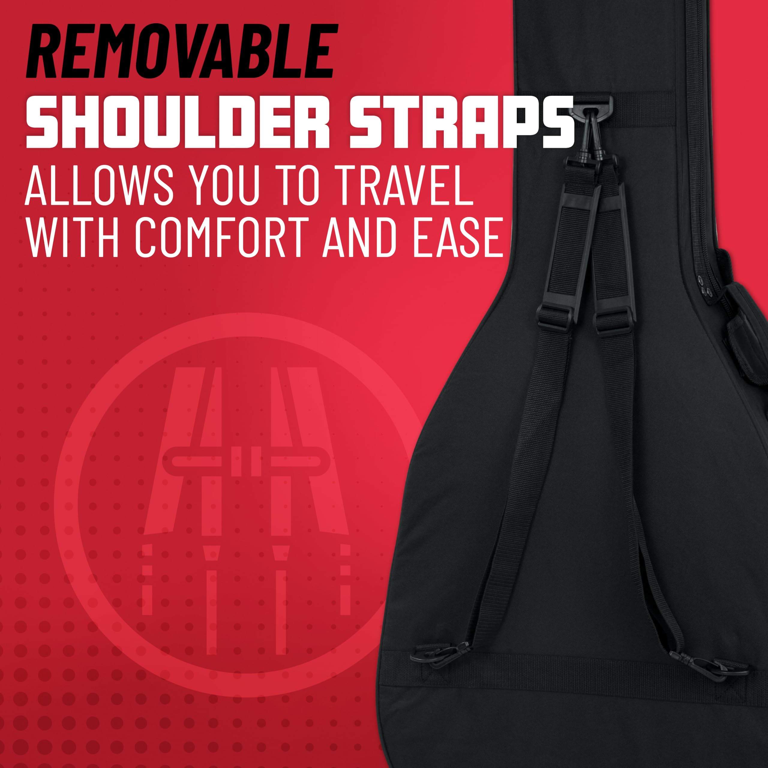 Foto 5 pulgar | Funda Para Guitarra Gator Cases De Espuma De Polietileno Ligera Para Guitarras Acústicas De Estilo Jumbo - Venta