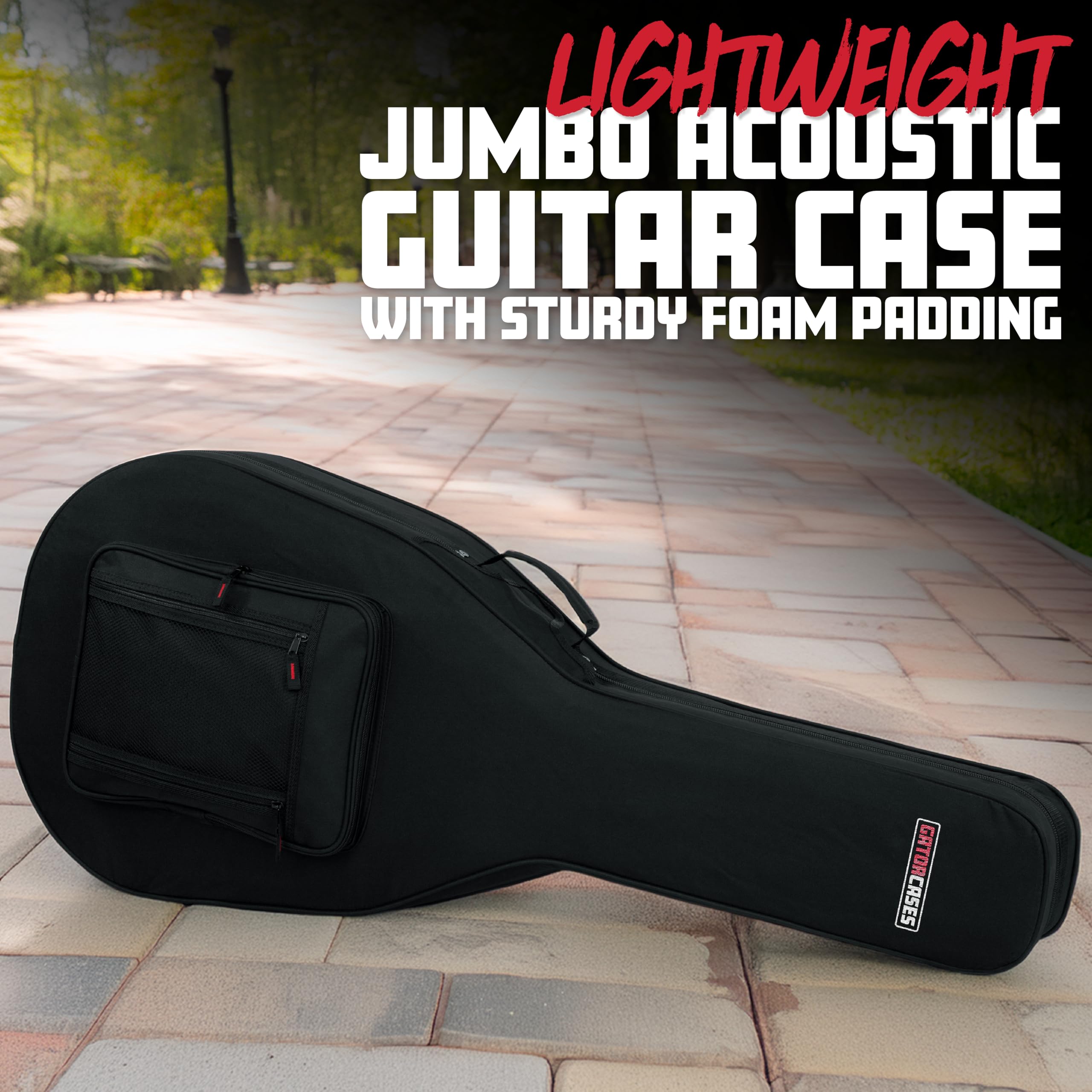 Foto 6 pulgar | Funda Para Guitarra Gator Cases De Espuma De Polietileno Ligera Para Guitarras Acústicas De Estilo Jumbo - Venta