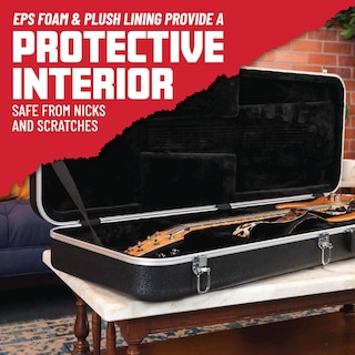 Foto 2 | Case Gator Deluxe Moldeado En Abs Para Guitarra Barítono Extralarga - Venta Internacional.