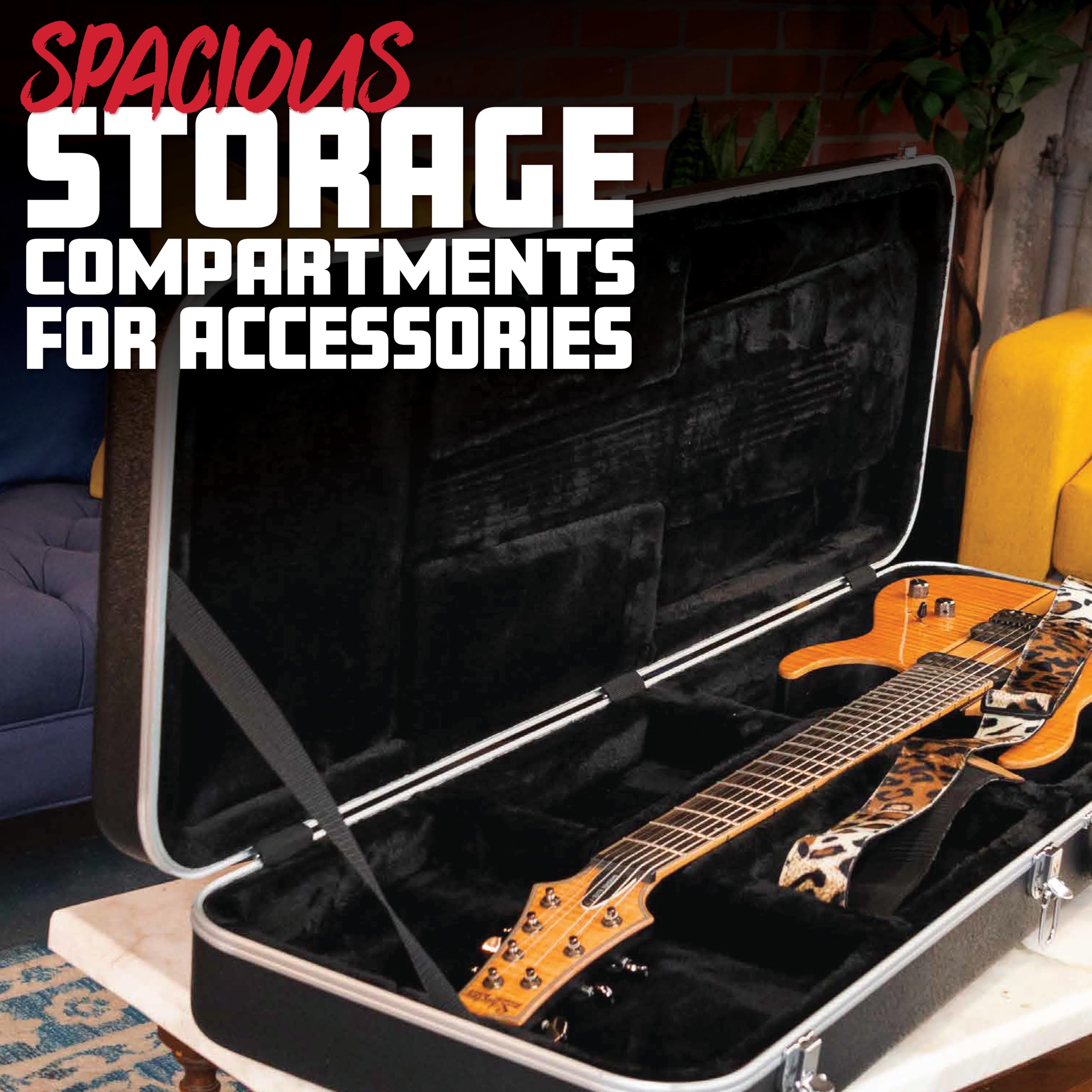Foto 4 pulgar | Case Gator Deluxe Moldeado En Abs Para Guitarra Barítono Extralarga - Venta Internacional.