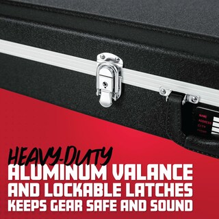 Foto 4 | Case Gator Deluxe Moldeado En Abs Para Guitarra Barítono Extralarga - Venta Internacional.