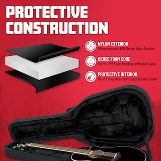 Foto 3 | Case Gator Lightweight Para Guitarra Acústica Yamaha Estilo Apx - Venta Internacional.